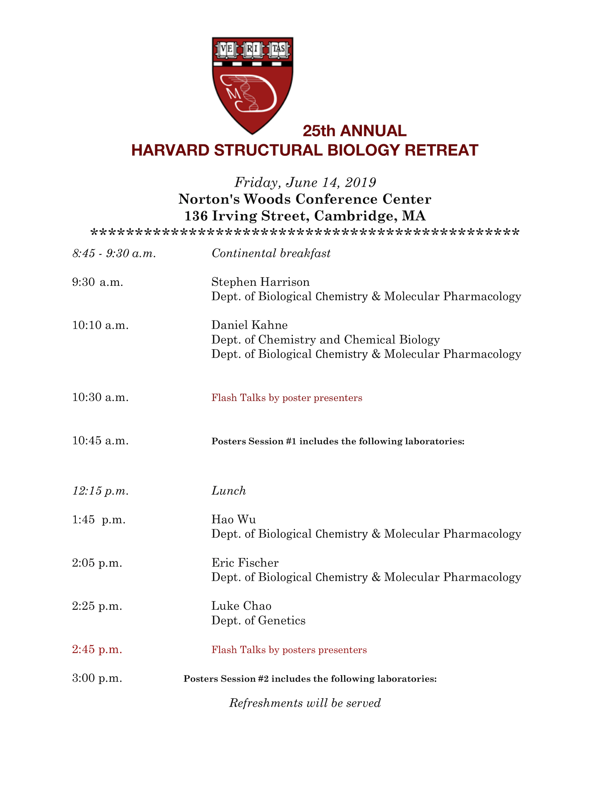 25th StrucBio retreat